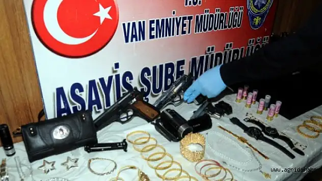 Hırsızlık çetesine 'Şafak 65' operasyonu