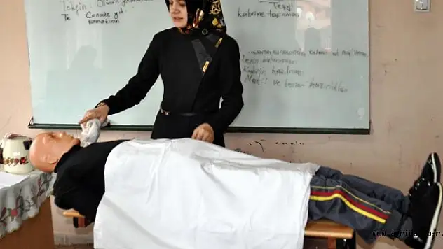 Hizan'da kadınlara yönelik 'cenaze hizmetleri' kursu açıldı