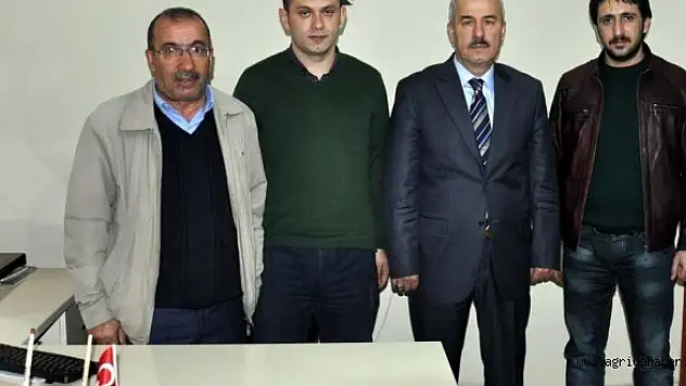 Emniyet Müdürü Çalışkan'dan, AA'ya ziyaret