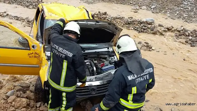 Malatya'da otomobil devrildi: 1 ölü