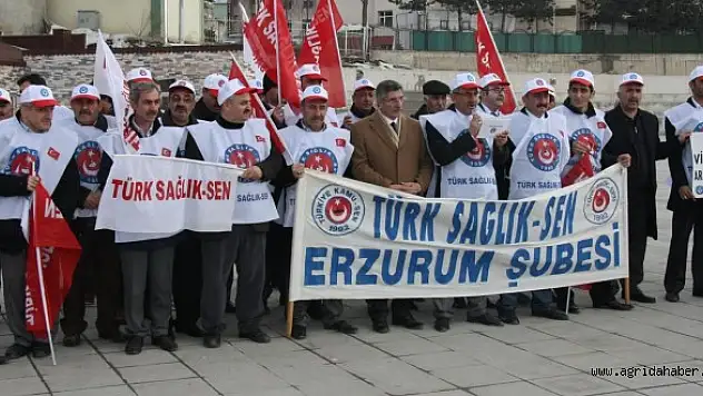 Sağlık çalışanlarının iş bırakma eylemi