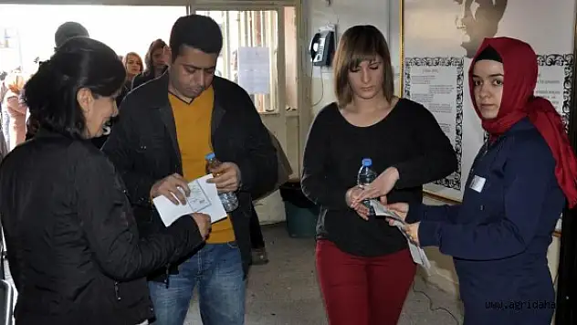 Hakkari'de YGS heyecanı