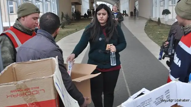 YGS kalemleri, köylü çocuklar için toplandı
