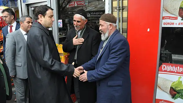 Vali Işın, Patnos'ta incelemelerde bulundu