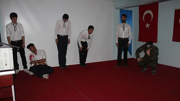 Ağrı Gençlik Merkezinde 18 Mart Çanakkale Şehitleri Anıldı
