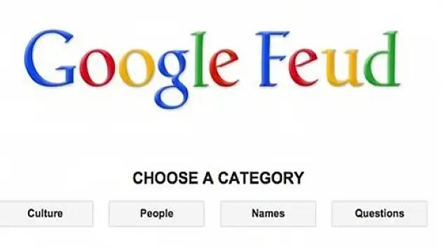Televizyon Efsanesi Tahmin Oyunu Artık Google'da