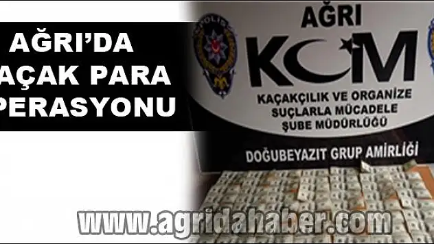 7BİN 900 SAHTE DOLAR ELE GEÇİRİLDİ
