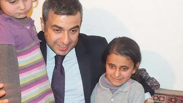 Kaymakam Atasoy, Kaya ailesini ziyaret etti
