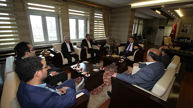 İran heyetinden Vali Işın'a ziyaret