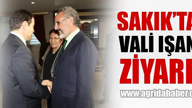 Belediye Başkanı Sakık'tan Vali Işın'a ziyaret