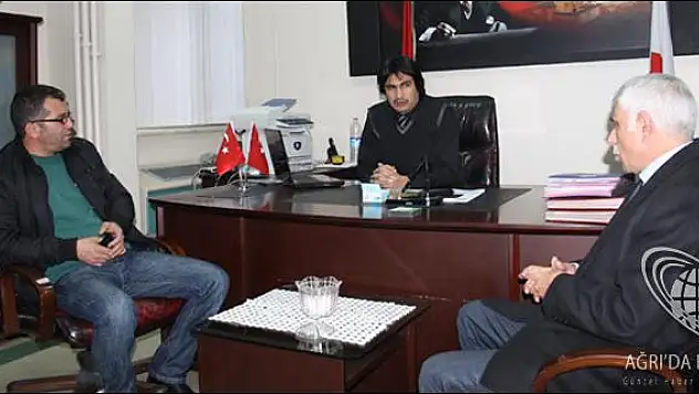 AĞRI BASINI BAŞHEKİME KONUK OLDU