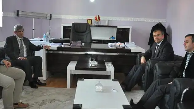 Aras Edaş Genel Müdürü  Cem Afşin Akbay'ı Makamında Ziyaret Etti