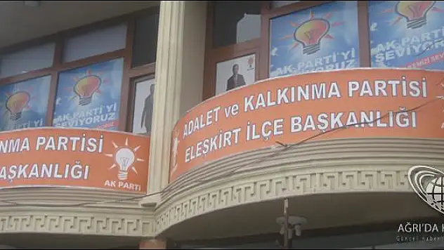 AK PARTİ ELEŞKİRT İLÇESİ YENİ BİNASINA KAVUŞTU
