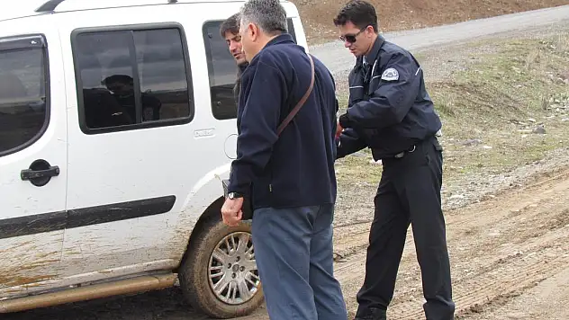 Iğdır'da polis-şüpheli kovalamacası