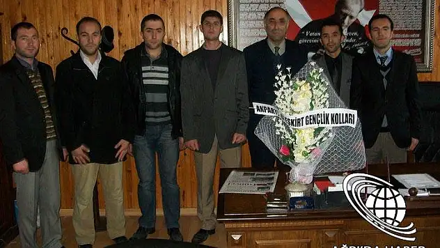 AK PARTİ ELEŞKİRT GENÇLİK KOLARINDAN ZİYARET