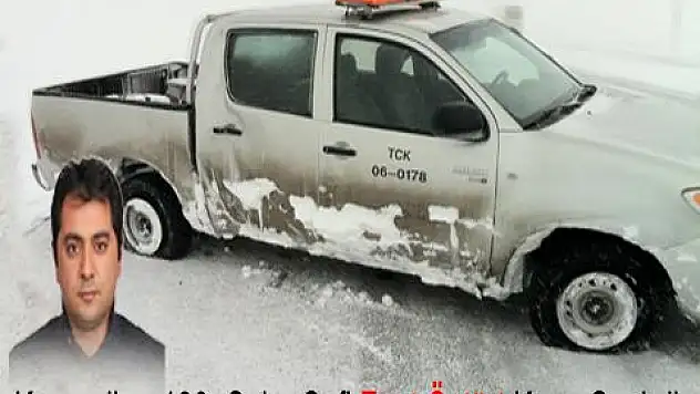 Karayolları 123. Şube Şefi Öztürk Kaza Geçirdi