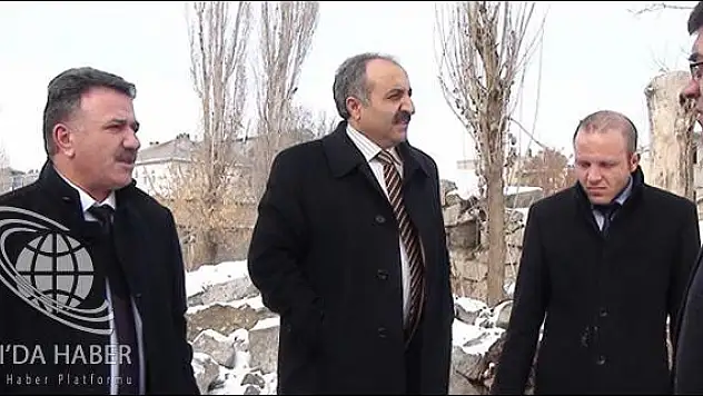ARSLAN TOKİ ALANINDA İNCELEMELERDE BULUNDU
