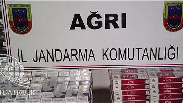 AĞRI JANDARMA KAÇAKÇILARA GÖZ AÇTIRMIYOR