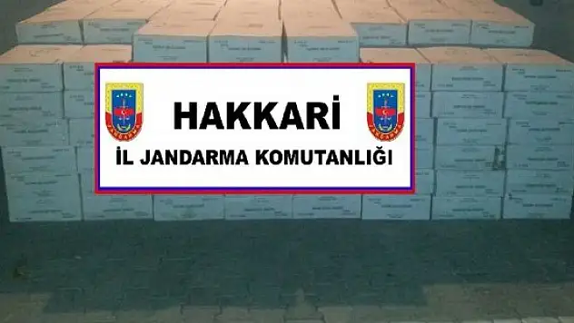 Hakkari'de 5 ton badem içi ele geçirildi