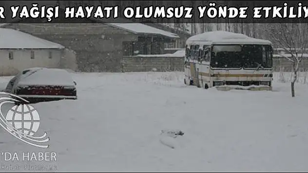 AĞRI DA KAR YAĞIŞI