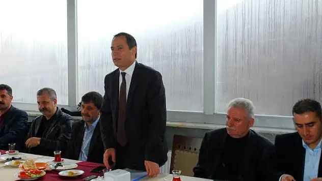 Belediye Başkanı Olan, muhtarlarla buluştu