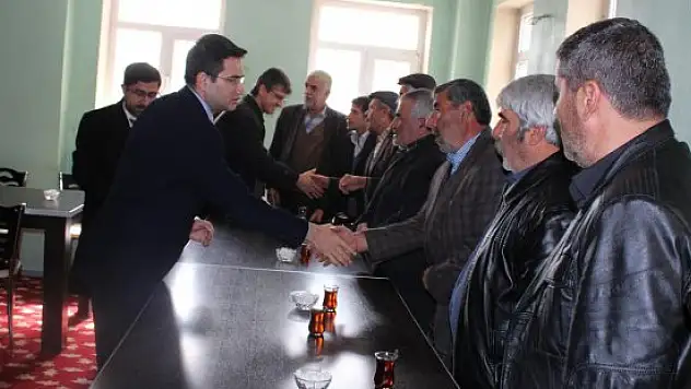 Özalp Kaymakamı Çiçek'ten taziye ziyareti