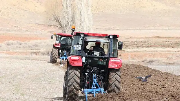 Narman'da tarla tatbikatı
