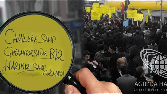 CAMİ KUNDAKLAMARINA MUSTAZAF-DER DEN BÜYÜK TEPKİ