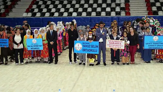 Yıldızlar Okullararası Halk Oyunları Bölge Yarışması sonuçlandı