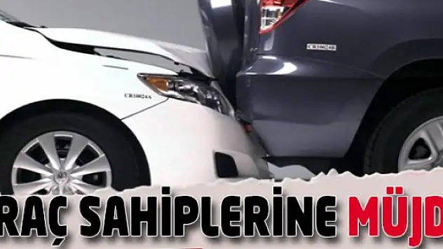 Araç Sürücülerine Büyük Müjde