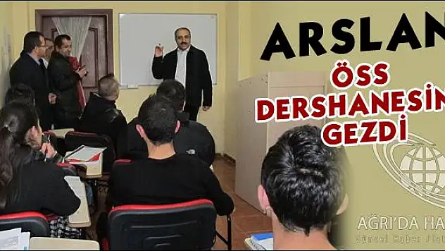 ARSLAN BELEDİYEMİZİN ÖSS DERSHANESİNİ GEZDİ