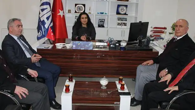 Erzurum Kent Konseyi Başkanı Bozkurt'tan AA'ya ziyaret