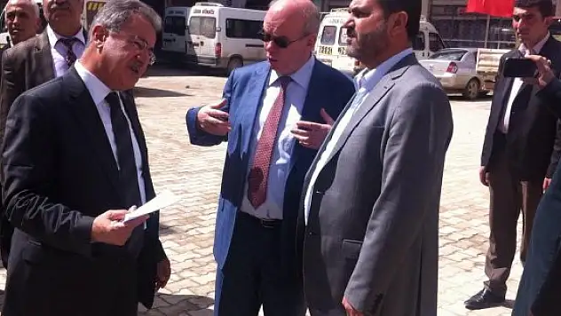 Malatya Büyükşehir Belediyesi heyetinden Kuluncak'a ziyaret