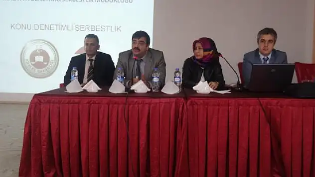 Denetimli Serbestlik personelinden PMYO öğrencilerine seminer