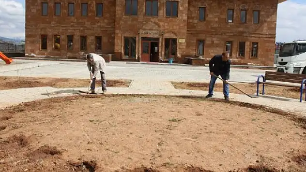 Bingöl Belediyesi'nde peyzaj çalışmaları
