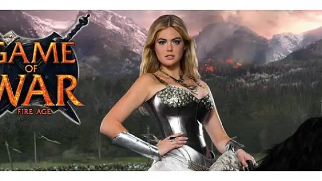 Kate Upton, Game of War'ın Reklam Gelirlerini İkiye Katladı