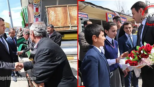 Vali Işın, Tutak İlçesini ziyaret etti