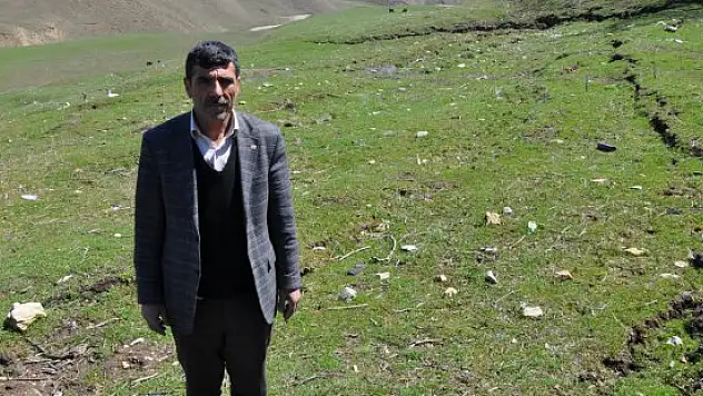 Savaşçılar köyünde heyelan tehlikesi