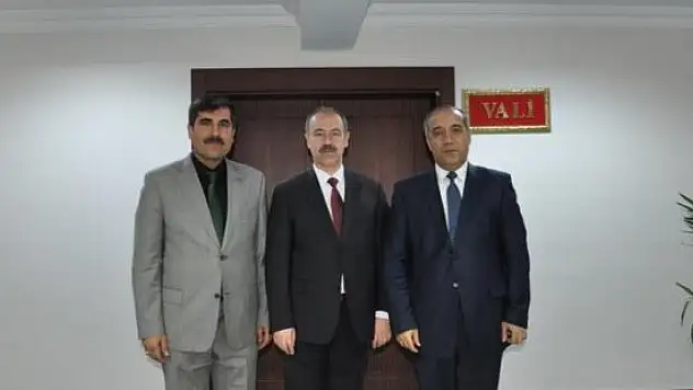 MŞÜ Rektörü Polat'tan, Vali Büyükersoy'a ziyaret