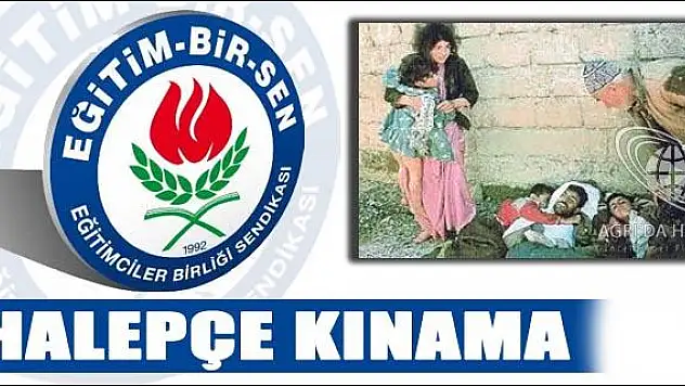 EĞİTİM BİR SEN DEN HALEPÇE YE KINAMA
