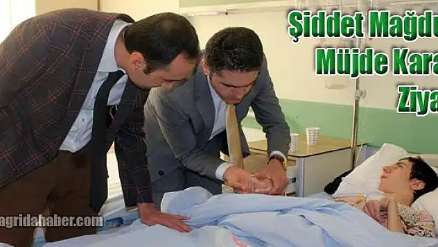 ASP İl Müdürü Kılıç, Şiddet Mağduru Müjde Kara'yı Ziyaret Etti