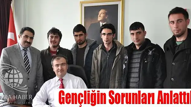 Vali Yardımcısı Mahmuthan Aslan, Gençlerin Sorunlarını Dinledi