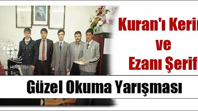 PATNOS TA KURAN I KERİM VE EZANI ŞERİFİ GÜZEL OKUMA YARIŞMASI