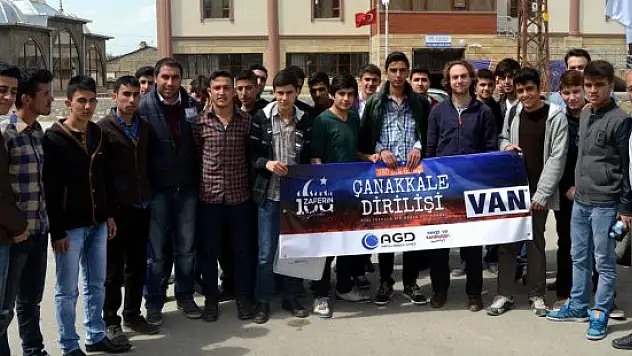 Vanlı öğrenciler Çanakkale'deki şehitlerini anacaklar