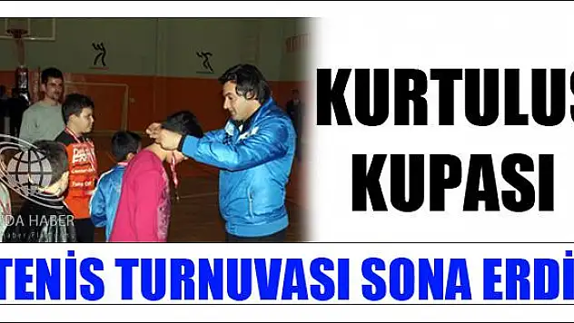 KURTULUŞ KUPASI TENİS TURNUVASI SONA ERDİ