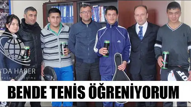 'BENDE TENİS ÖĞRENİYORUM' Projesi Start Aldı