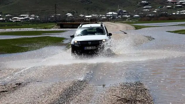 Muş'ta su taşkını