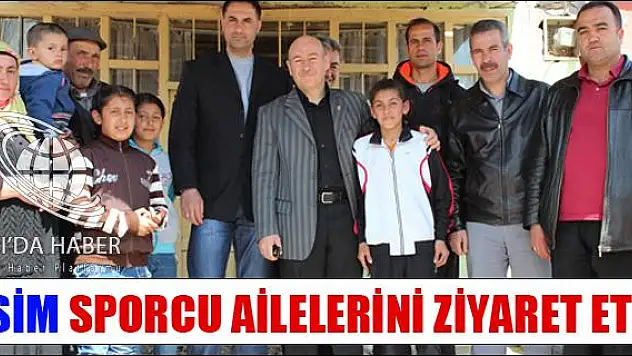 GSİM SPORCU AİLELERİNİ ZİYARET ETTİ