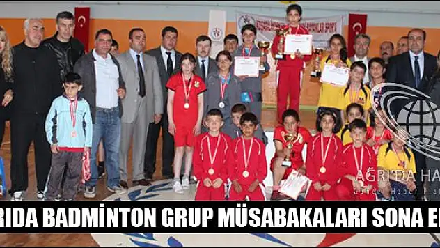 KÜÇÜKLER BADMİNTON GRUP MÜSABAKALARI SONA ERDİ