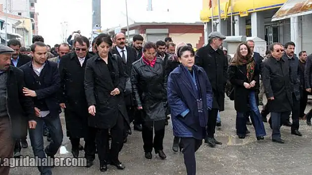 HDP Heyeti Diyadin'de